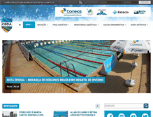 Tablet Screenshot of cbda.org.br